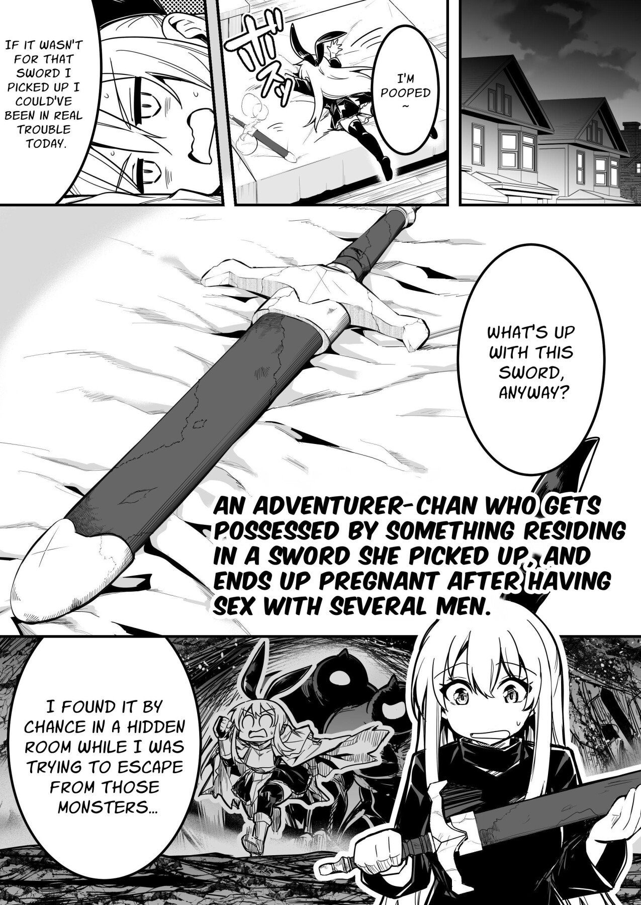 Hentai Manga Comic-Erotic Adventures with an Adventureress 3-Read-14